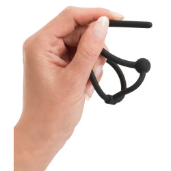 PENIS PLUG Plug d'urètre percé Ring Play 10.5cm - Diamètre 6mm